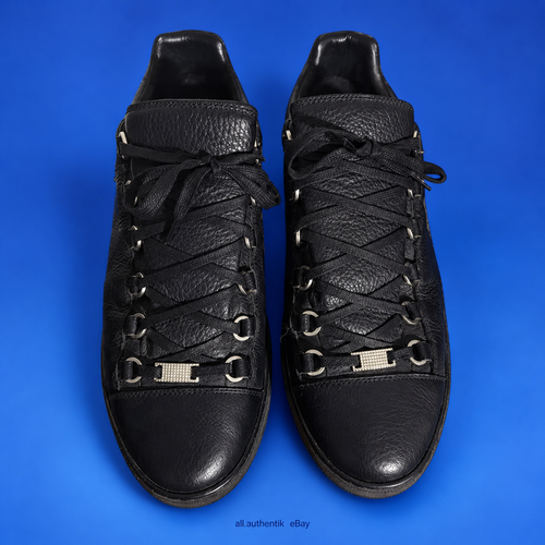 Balenciaga Arena Low Dark Navy Blue Leather EU 43 US 10 - image 1