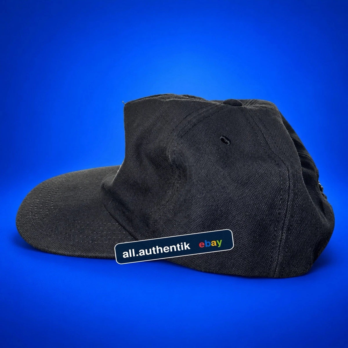 Off-White Virgil Abloh F Building Golden Ratio Black 5 Panel Cap OMLB022 AW20 OS - image 2