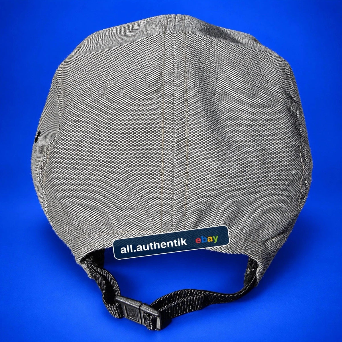 RARE 2018 Supreme Jacquard Box Logo Camp Cap Black SS18H72 Brand New DEADSTOCK - image 2