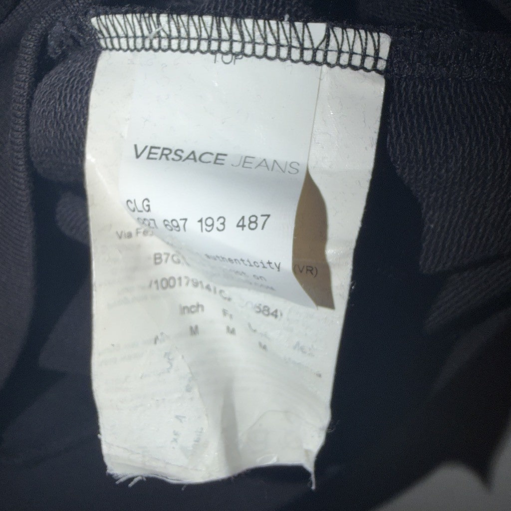 Versace Jeans Tiger V Graphic Crewneck Sweatshirt Black Size M - image 4