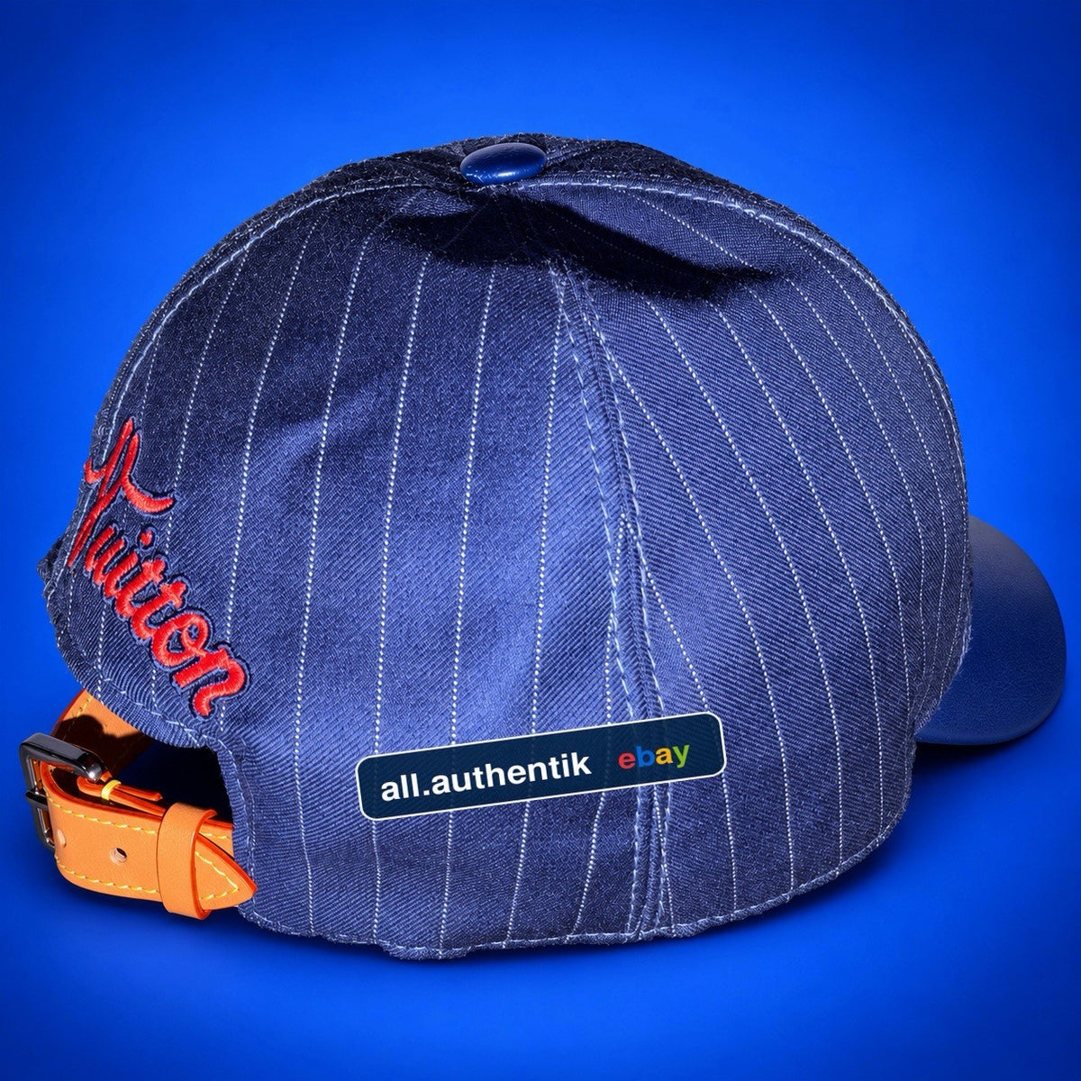 Louis Vuitton LV Varsity Cap, Size L Navy Blue M7007L - image 3